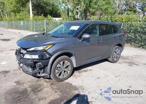 2021 Nissan Rogue Sv Fwd из США, поврежденный, VIN 5N1AT3BA3MC732447